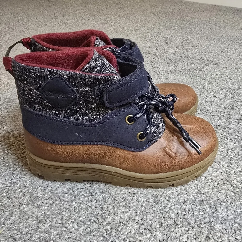 Carter's Kids Size 12M Winter Rain Mud Boot Unisex
